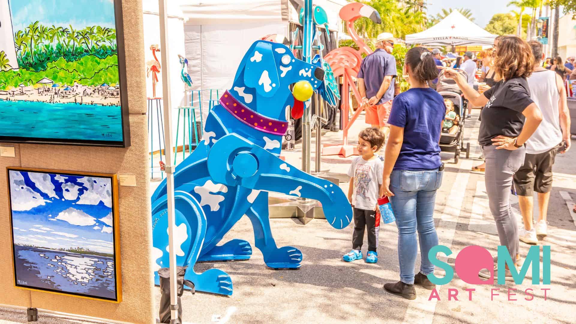 SOMI Art Fest: dog friendly event in South Miami