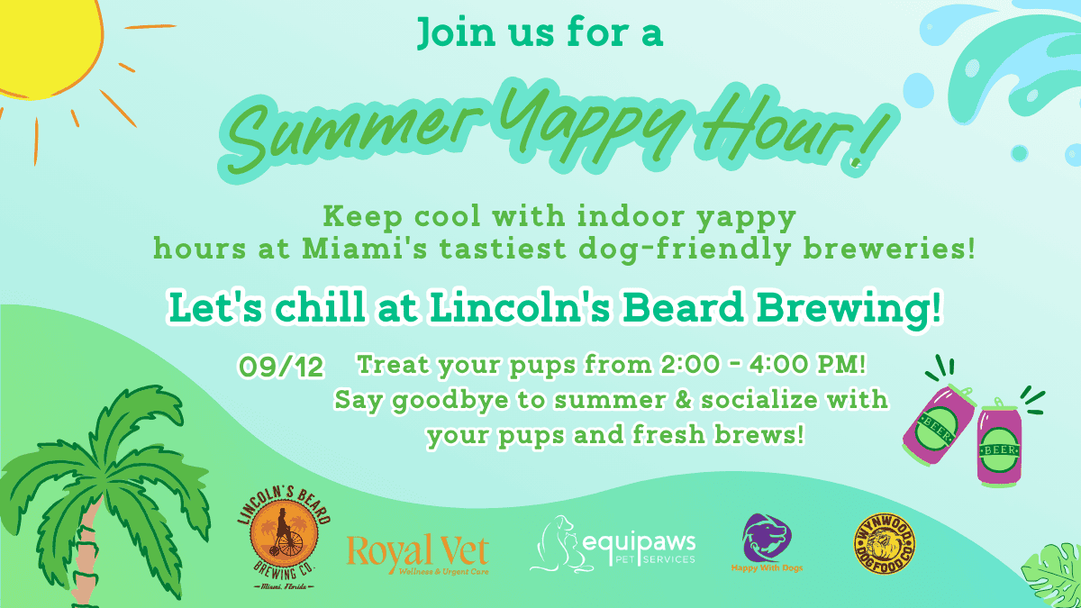 Dog Friendly Yappy Hour Lincoln's Beard